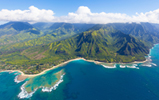 Aerial View of Kauai Island
