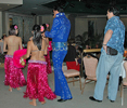 Jonathan Von Brana with Irwin Santos and Hula Dancers